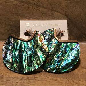 Kendra Scott Kai Earrings in Rose Gold & Abalone